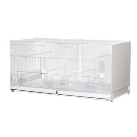 Jaula de cria 120 cm Portofino Blanco