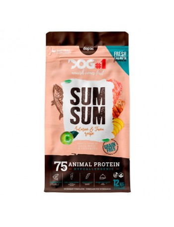 SUMSUM Grain Free Salmón y Atún 12Kg
